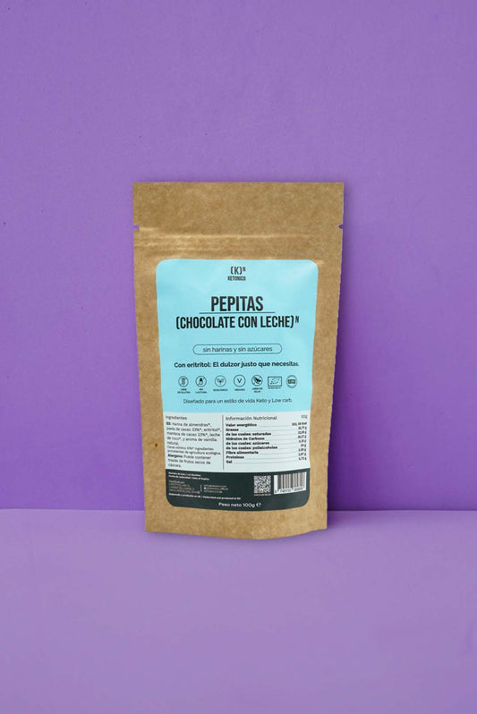 Keto Milk Chocolate Chips Low Carb and Sugar Free