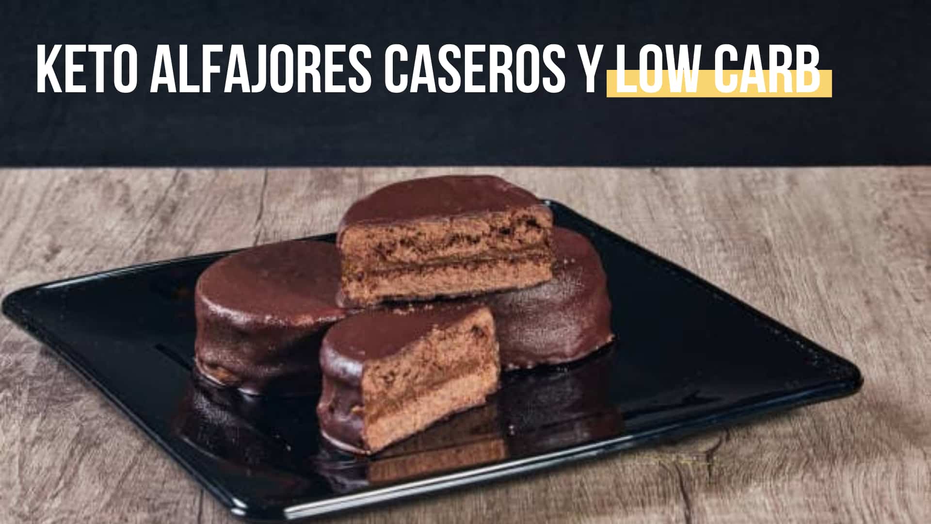 Keto alfajores caseros y low carb
