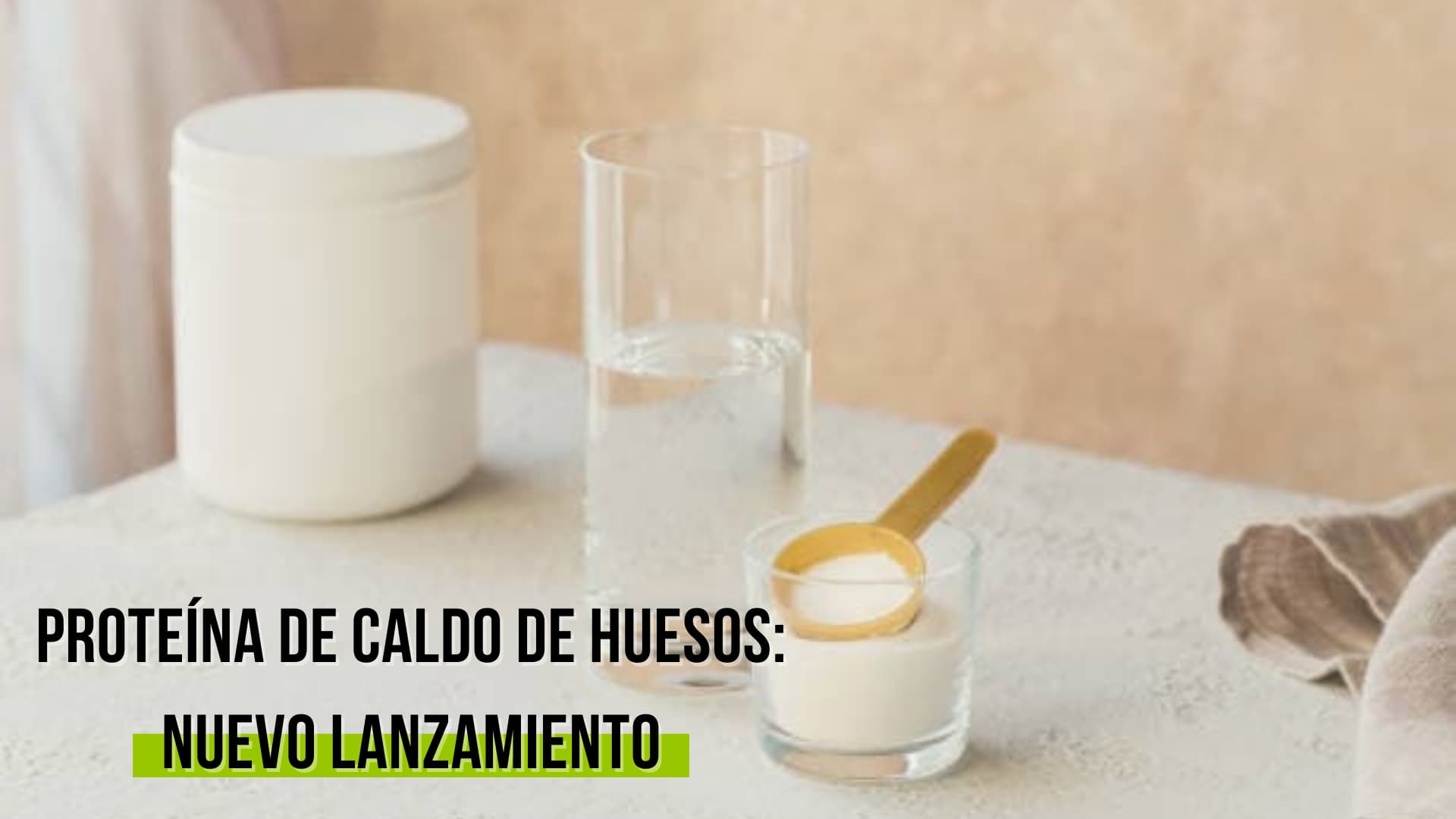 Proteína de Caldo de Huesos: Nuevo Lanzamiento