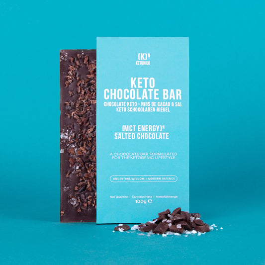 CHOCOLATE BAR - CACAO NIBS & SALT