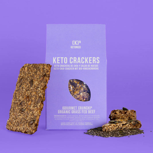 KETO CRACKERS - BONE BROTH CHIA