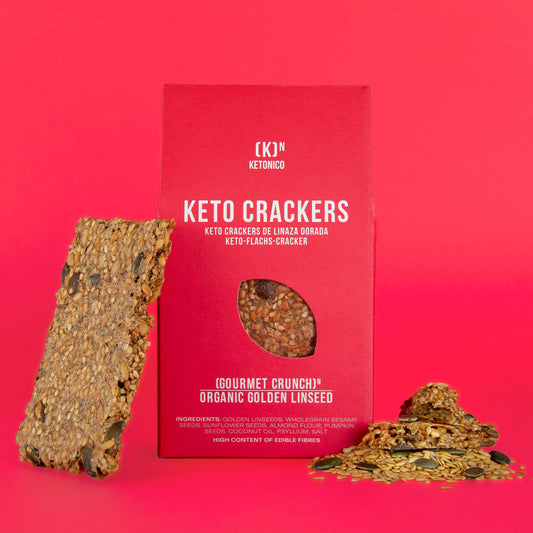 KETO CRACKERS - GOLDEN LINSEED