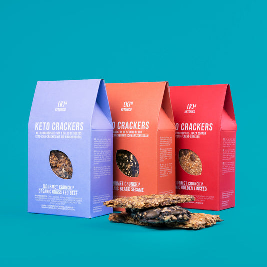 KETO CRACKERS - VARIETY 3-PACK