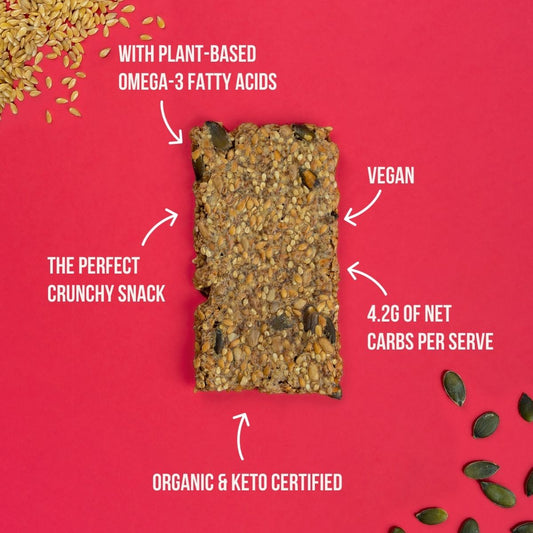 KETO CRACKERS - GOLDEN LINSEED